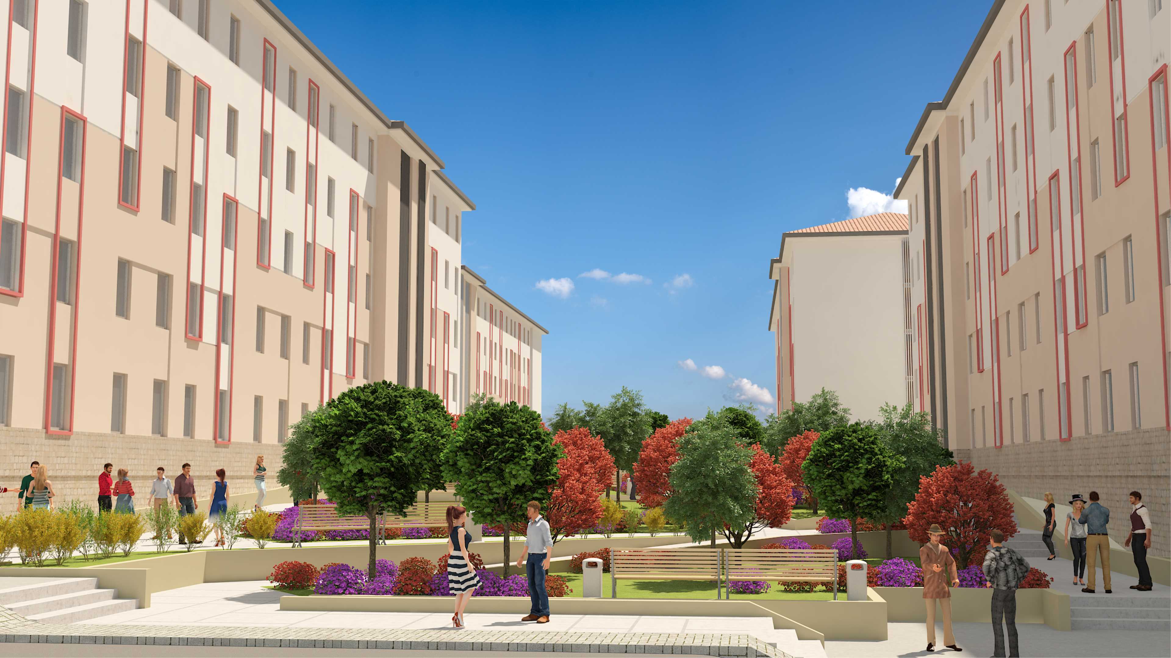 Denizli 1000 Kişilik Yurt Projesi